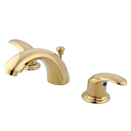 Kingston Brass Mini-Widespread Bathroom Faucet, Polished Brass KB6952LL